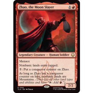 画像: 【ENG/TLA/FOIL★】月殺し、ジャオ/Zhao, the Moon Slayer [赤] 『R』