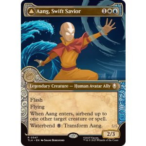 画像: 【ENG/TLA-BF/FOIL★】素早き救済者、アン/Aang, Swift Savior [マルチ] 『R』【ショーケース】