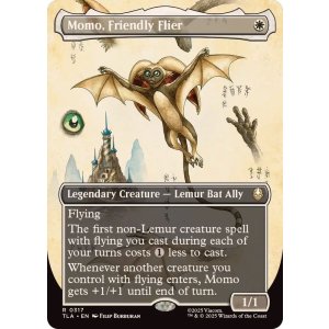 画像: 【ENG/TLA-BF】空飛ぶ友だち、モモ/Momo, Friendly Flier [白] 『R』【ボーダーレス】