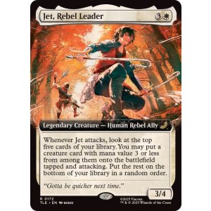 画像: 【ENG/TLE】叛徒のリーダー、ジェット/Jet, Rebel Leader [白] 『R』【拡張アート】