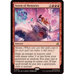画像: 【ENG/TLE/FOIL★】記憶の嵐/Storm of Memories [赤] 『R』
