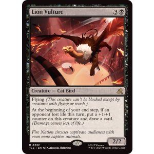 画像: 【ENG/TLE/FOIL★】ライオンハゲワシ/Lion Vulture [黒] 『R』