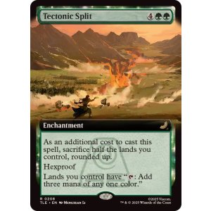 画像: 【ENG/TLE】地盤断裂/Tectonic Split [緑] 『R』【拡張アート】
