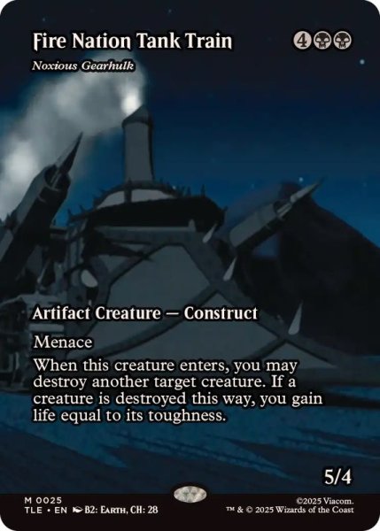 画像1: 【ENG/TLE】害悪の機械巨人/Noxious Gearhulk [黒] 『M』【火の国の装甲列車】 (1)