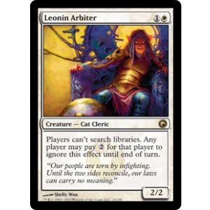 画像: 【ENG/SOM】レオニンの裁き人/Leonin Arbiter