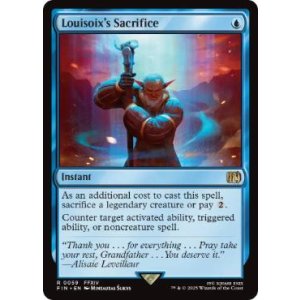 画像: 【ENG/FIN】ルイゾワの献身/Louisoix's Sacrifice [青] 『R』