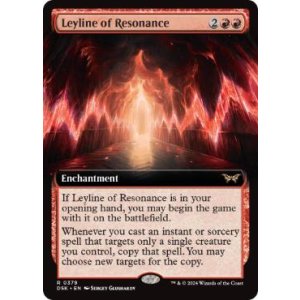 画像: 【ENG/DSK-BF】残響の力線/Leyline of Resonance  [赤] 『R』【拡張アート】