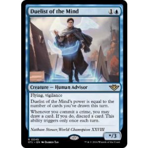 画像: 【JPN/OTJ-BF】精神の決闘者/Duelist of the Mind [青] 『R』【拡張アート】