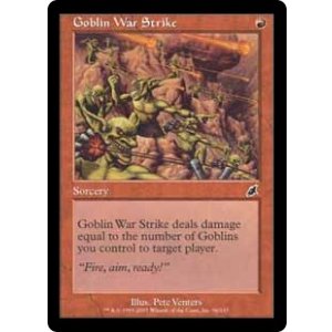 画像: 【ENG/SCG】ゴブリンの集中攻撃/Goblin War Strike