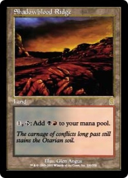 画像1: 【ENG/ODY】シャドーブラッドの尾根/Shadowblood Ridge (1)