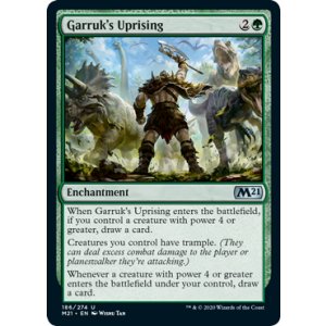 画像: 【ENG/M21】ガラクの蜂起/Garruk's Uprising 『U』 [緑]