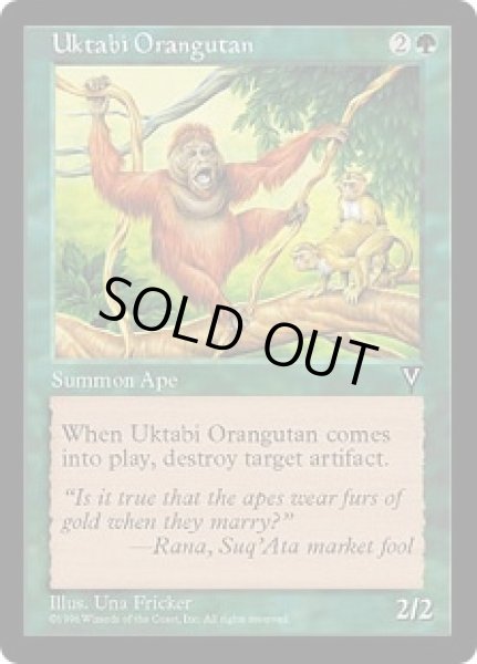 画像1: 【JPN/VIS】ウークタビー・オランウータン/Uktabi Orangutan (1)