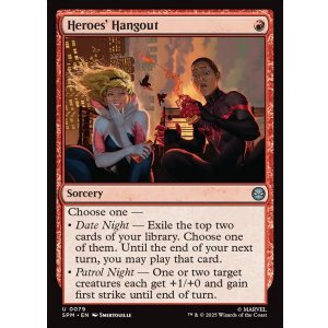 画像: 【ENG/SPM/FOIL★】ヒーローのたまり場/Heroes' Hangout [赤] 『U』