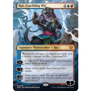 画像: 【ENG/BLB-BF/FOIL★】轟く機知、ラル/Ral, Crackling Wit  [マルチ]『M』【ボーダーレス】