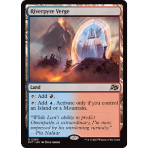 画像: 【ENG/DFT/FOIL★】リバーパイアーの境界/Riverpyre Verge [土地] 『R』