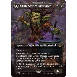 画像: 【ENG/ECL-BF】名高き女族長、グラブ/Grub, Storied Matriarch [黒] 『R』【ボーダーレス】