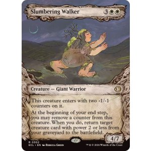 画像: 【ENG/ECL-BF】まどろむ散歩者/Slumbering Walker [白] 『R』【ショーケース】