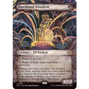 画像: 【ENG/ECL-BF】アケノテブクロ使いの造反者/Dawnhand Dissident [黒] 『R』【ショーケース】