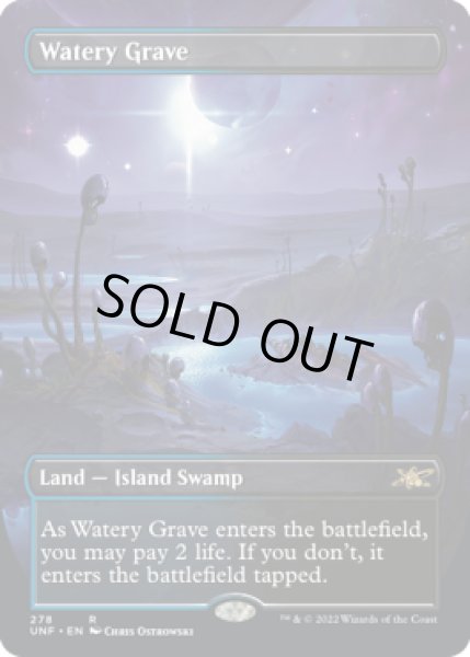 画像1: 【ENG/UNF-BF/FOIL★】湿った墓/Watery Grave【ボーダーレス】 (1)