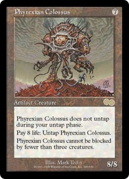 画像1: 【ENG/USG】ファイレクシアの巨像/Phyrexian Colossus (1)