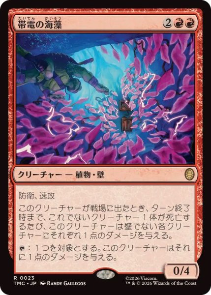 画像1: 【JPN/TMC】帯電の海藻/Electric Seaweed (1)