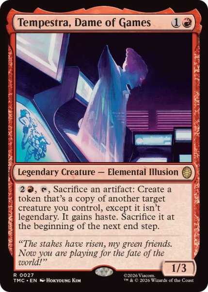 画像1: 【ENG/TMC】ゲームから抜け出した悪夢、テンペストラ/Tempestra, Dame of Games (1)