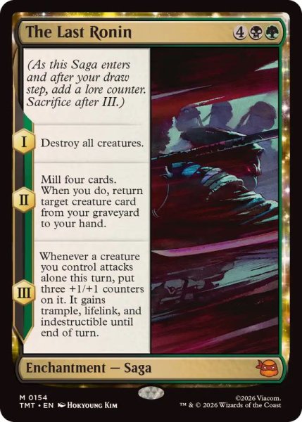 画像1: 【ENG/TMT】ラスト・ローニン/The Last Ronin『マルチ』 『M』 (1)