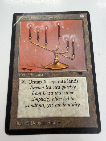 画像1: 【ENG/ATQ】Candelabra of Tawnos『茶』 『R』折れ目あり (1)
