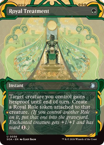 画像1: 【ENG/SOA】王のもてなし/Royal Treatment [緑]『U』 (1)