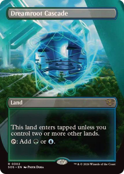 画像1: 【ENG/SOS-BF】夢根の滝/Dreamroot Cascade『土地』『R』【ボーダーレス】 (1)