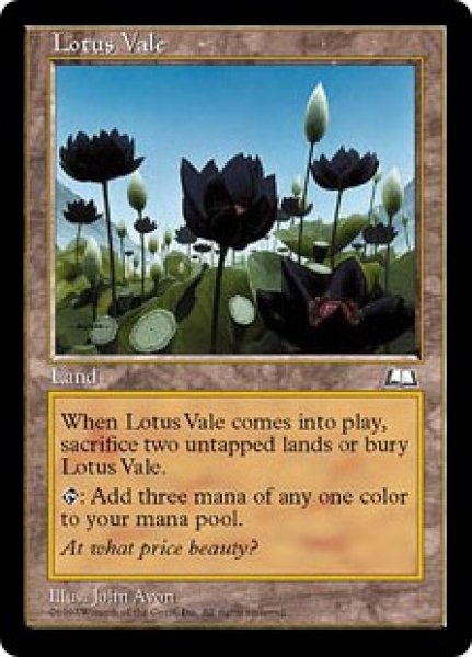 画像1: 【JPN/WTH】水蓮の谷間/Lotus Vale【EX-】 (1)