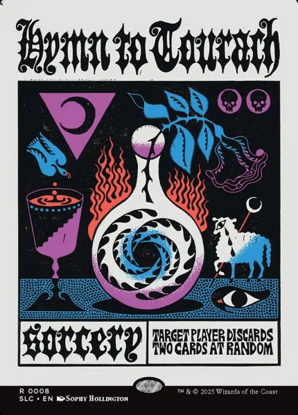 画像1: 【ENG/SLC/FOIL★】トーラックへの賛歌/Hymn to Tourach【ボーダーレス】 (1)