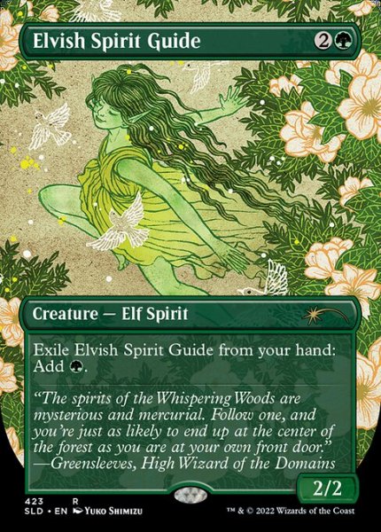 画像1: 【ENG/SLD/FOIL★】エルフの指導霊/Elvish Spirit Guide (1)