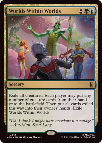 画像1: 【ENG/MSH/FOIL★】入れ子状の世界/Worlds Within Worlds［マルチ］『R』 (1)