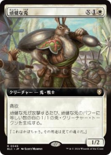 画像1: 【JPN/BLC】頑健な兎/Jacked Rabbit【拡張アート】   (1)