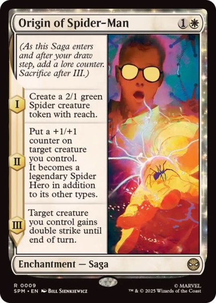 画像1: 【ENG/SPM】スパイダーマンの原点/Origin of Spider-Man [白] 『R』   (1)