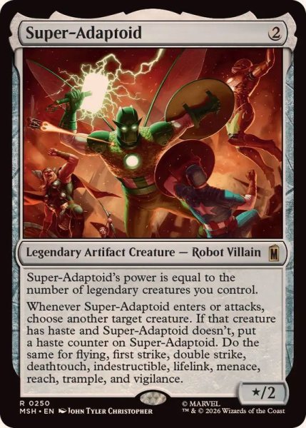 画像1: 【ENG/MSH/FOIL★】スーパーアダプトイド/Super-Adaptoid［茶］『R』 (1)