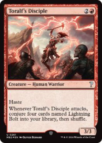 画像1: 【ENG/MB2/FOIL★】トラルフの信奉者/Toralf's Disciple (1)