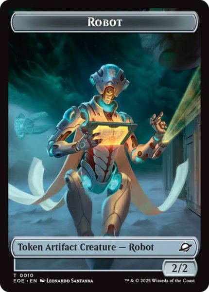 画像1: 【JPN/EOE/FOIL★】冷酷な船長、テゼレット+ロボットトークン/Tezzeret, Cruel Captain+Robot Token (1)