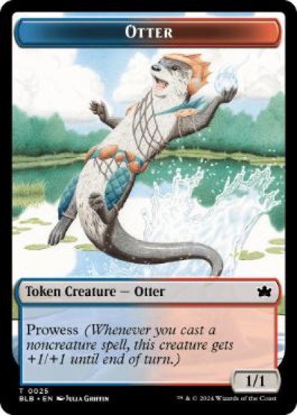 画像1: 【ENG/BLB/FOIL★】カワウソトークン/Otter Token (1)