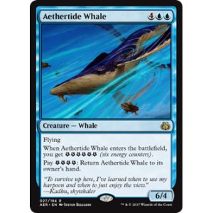 画像: 【ENG/AER】霊気海嘯の鯨/Aethertide Whale 『R』[青]