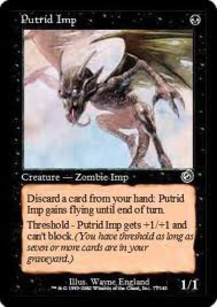 画像1: 【ENG/TOR】朽ちゆくインプ/Putrid Imp (1)