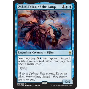 画像: 【ENG/DOM】ランプのジン、ザヒード/Zahid, Djinn of the Lamp 『R』 [青]