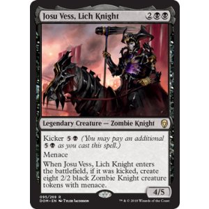 画像: 【ENG/DOM】リッチの騎士、ジョス・ヴェス/Josu Vess, Lich Knight 『R』 [黒]