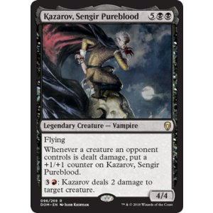 画像: 【ENG/DOM】センギアの純血、カザロフ/Kazarov, Sengir Pureblood 『R』 [黒]