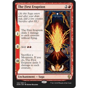 画像: 【ENG/DOM】最初の噴火/The First Eruption 『R』 [赤]