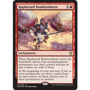 画像: 【ENG/DOM】でたらめな砲撃/Haphazard Bombardment 『R』 [赤色]