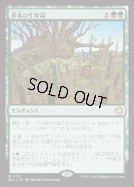 画像1: 【JPN/ECL】若木の生育場/Sapling Nursery [緑] 『R』 (1)