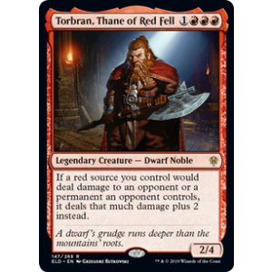 画像: 【ENG/ELD】朱地洞の族長、トーブラン/Torbran, Thane of Red Fell 『R』 [赤]