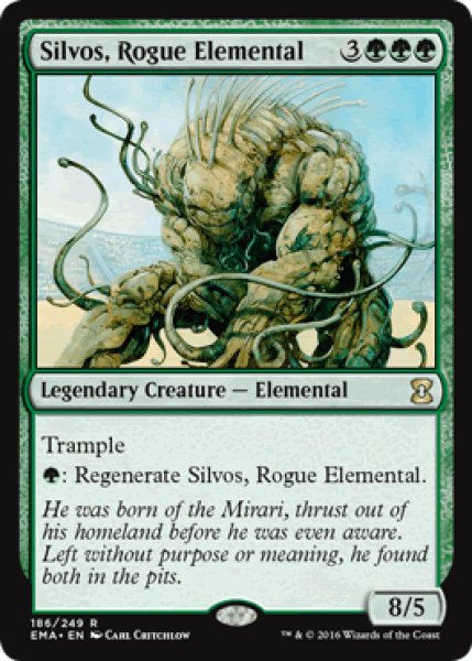 画像1: 【ENG/EMA】悪辣な精霊シルヴォス/Silvos, Rogue Elemental 『R』 (1)